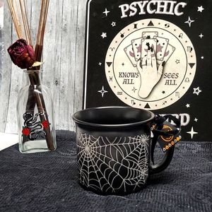 Spooky Spiderweb Halloween Mug